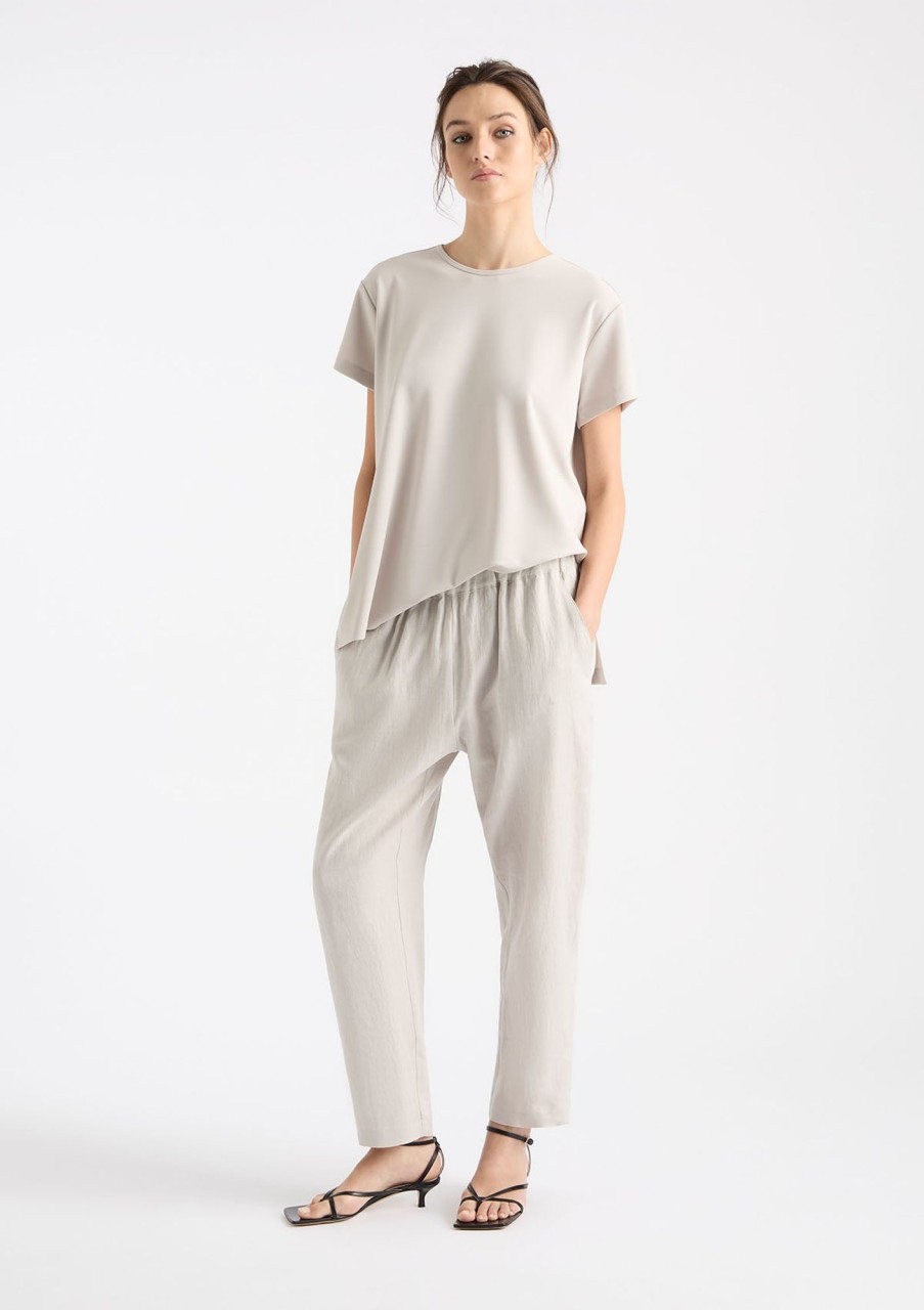 Clothing Mela Purdie | Mela Purdie Powder Knit Chisel Top