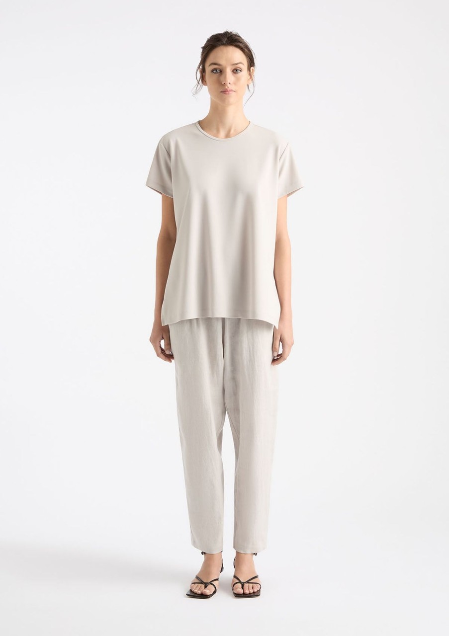 Clothing Mela Purdie | Mela Purdie Powder Knit Chisel Top