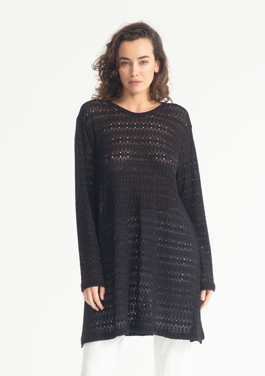 Clothing Mela Purdie | Mela Purdie Crochet Lace Maxi Sweater (Available Only In The Colour ) Hessian