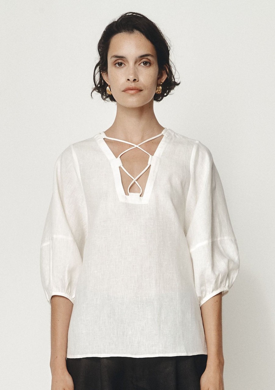 Clothing Marle | Marle Esma Top Ivory