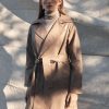 Clothing Elka Collective | Elka Collective Bamford Trench Taupe