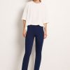 Clothing Mela Purdie | Mela Purdie Polished Ponte Slim Leg Pant