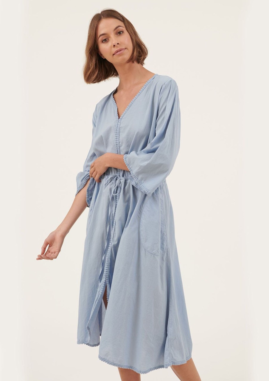 Clothing Primness | Primness Pooly Dress Summer Sky