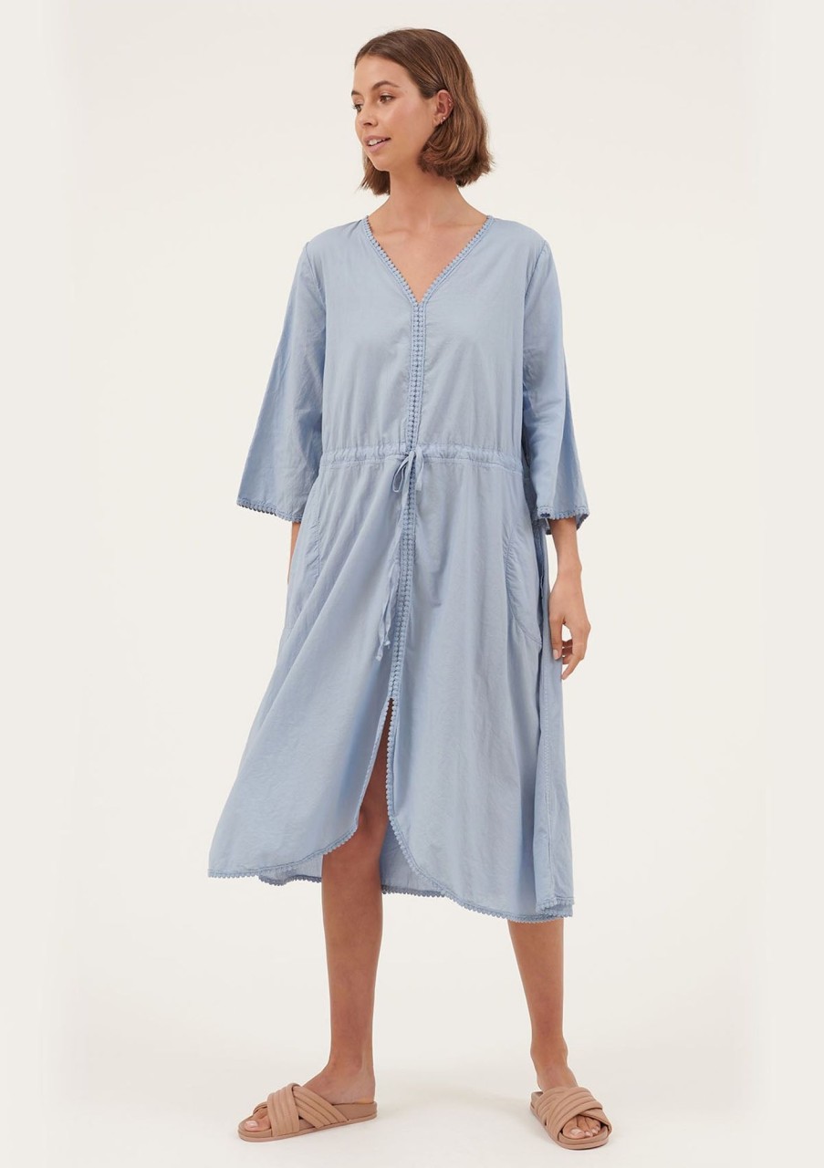 Clothing Primness | Primness Pooly Dress Summer Sky