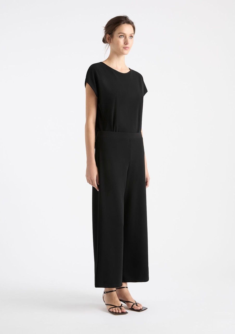 Clothing Mela Purdie | Mela Purdie Powder Knit Crop Palazzo Pant