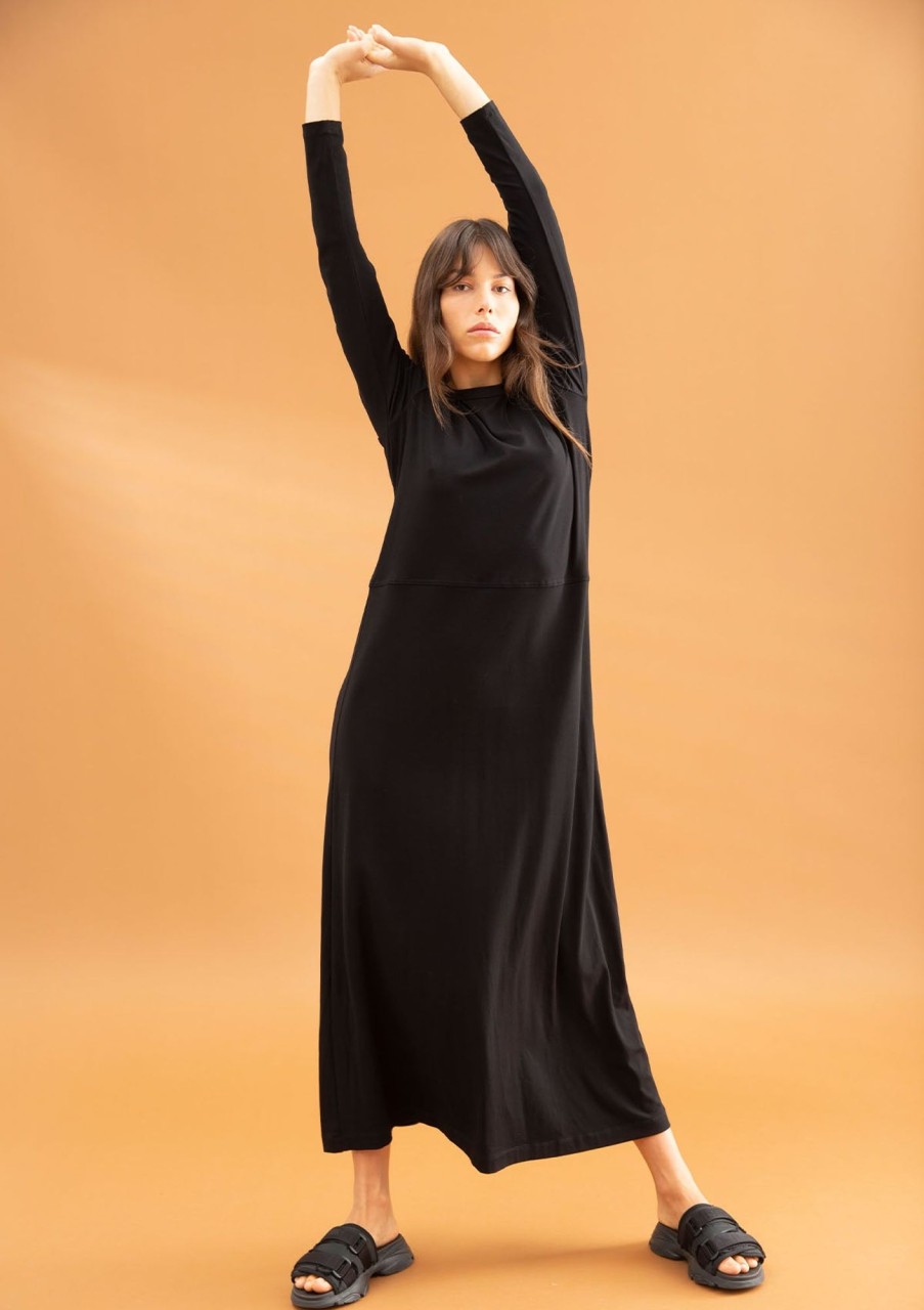 Clothing Mela Purdie | Mela Purdie Matte Jersey Walker Dress