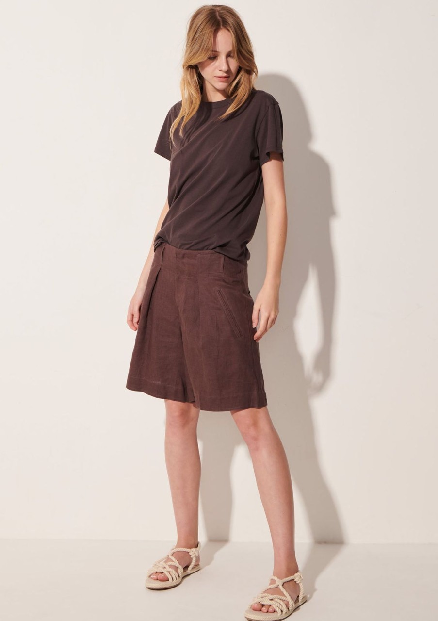 Clothing POL Clothing | Pol Clothing Eden Short Espresso