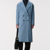 Clothing Elka Collective | Elka Collective Analina Coat Cornflower Blue