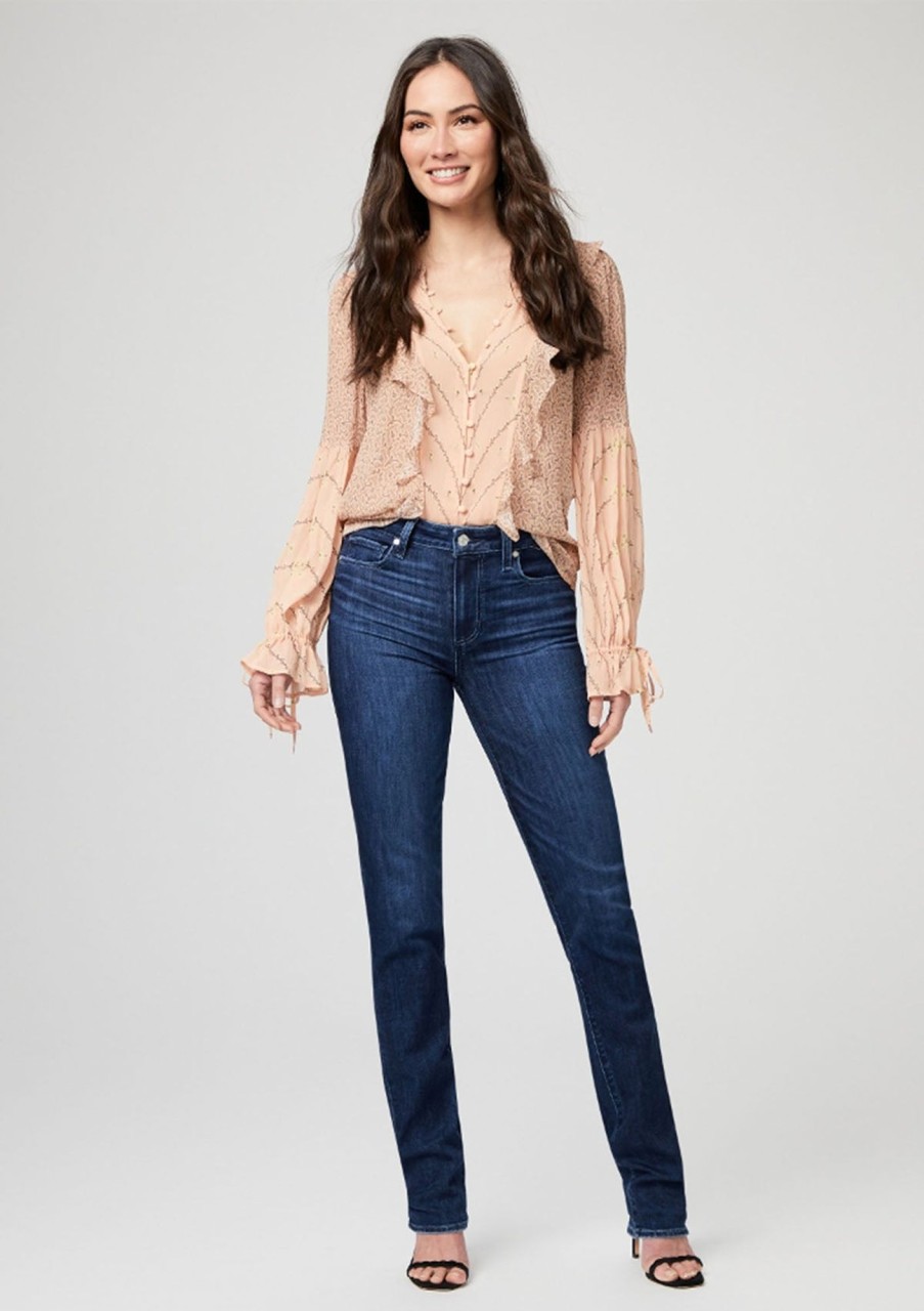 Clothing Paige Denim | Paige Denim Hoxton 34" Straight Leg Jean Monarch