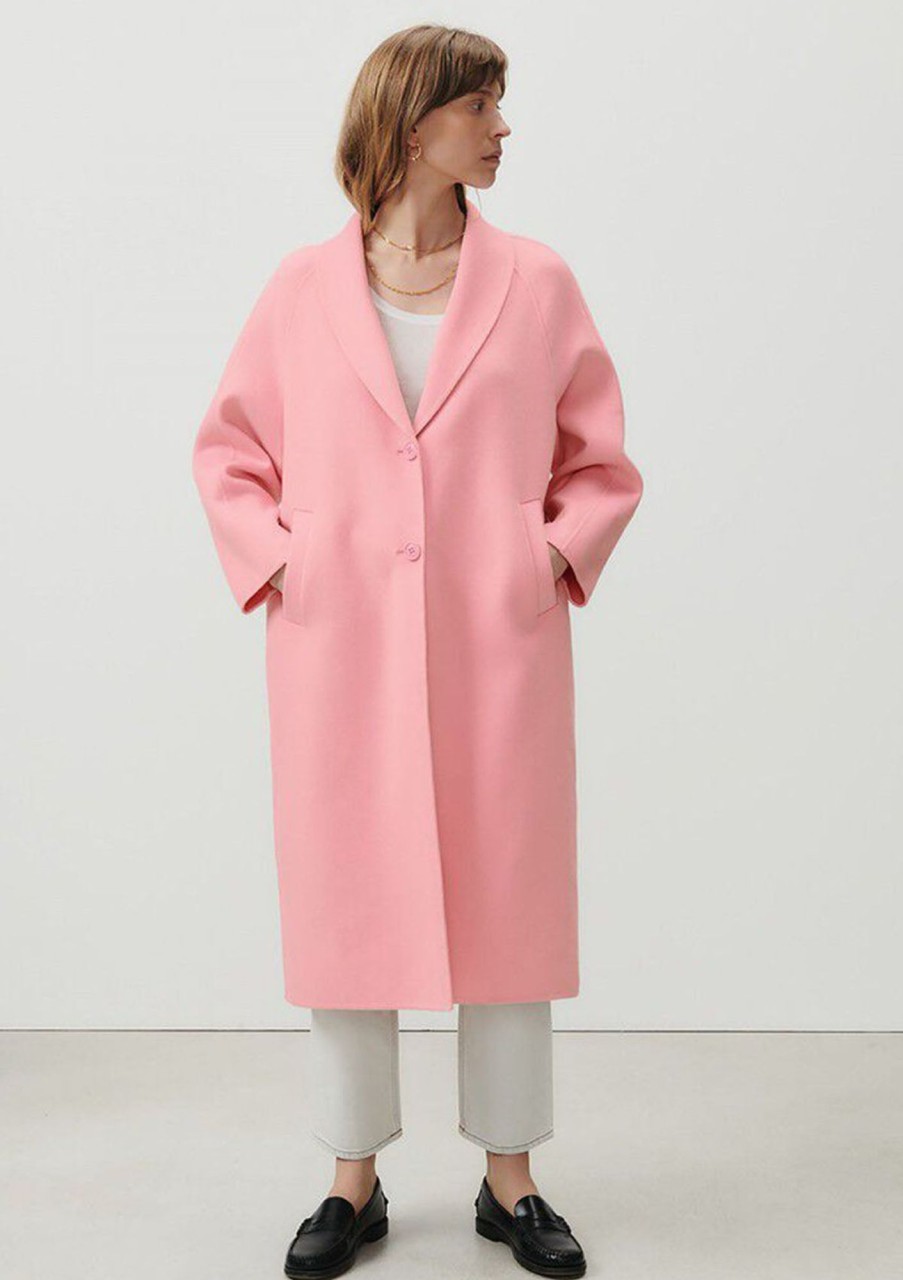 Clothing American Vintage | American Vintage Dadoulove Coat Cotton Candy