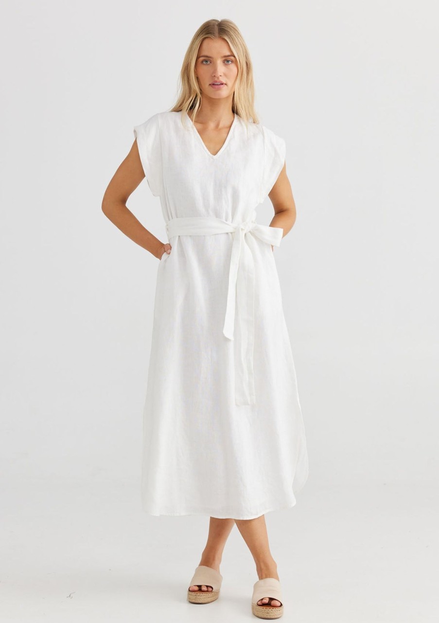 Clothing Shanty Corporation | Shanty Sebou Dress White