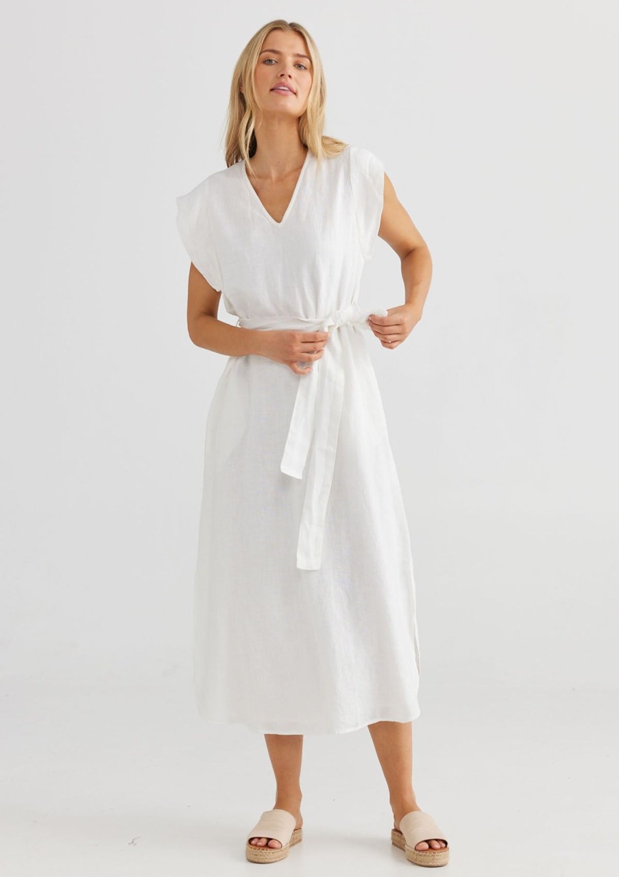 Clothing Shanty Corporation | Shanty Sebou Dress White