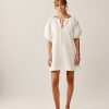 Clothing Marle | Marle Harlie Dress Ivory