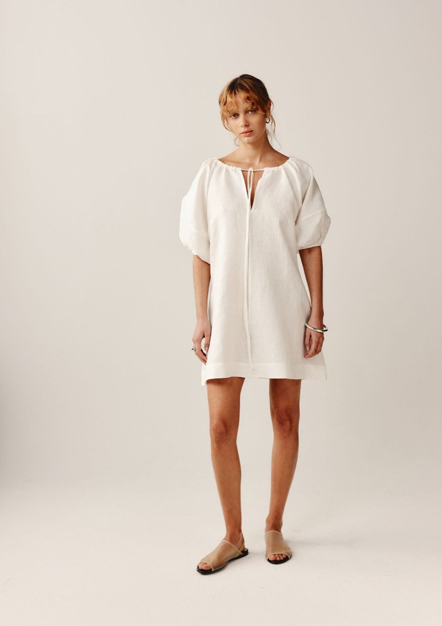 Clothing Marle | Marle Harlie Dress Ivory