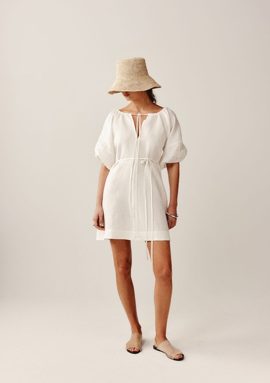 Clothing Marle | Marle Harlie Dress Ivory