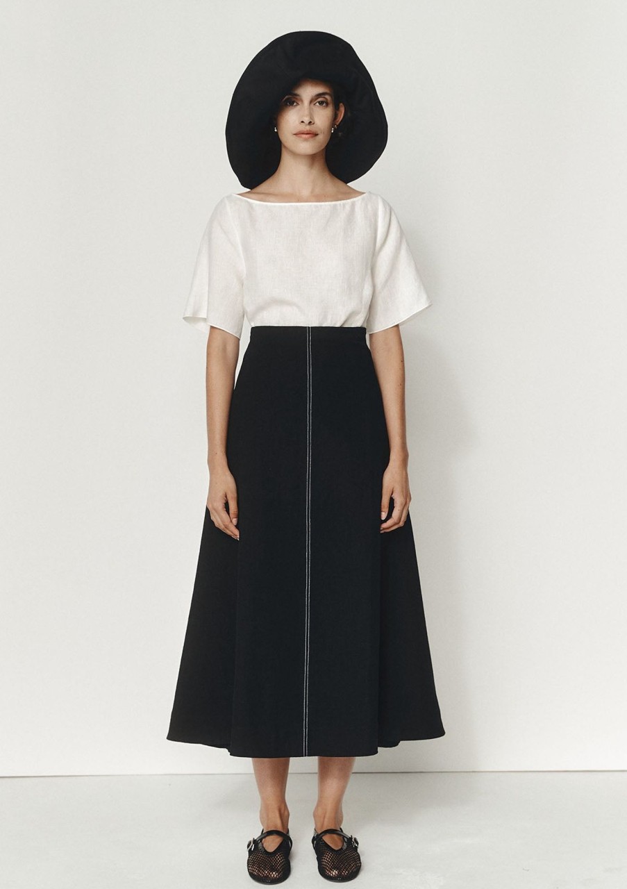 Clothing Marle | Marle Yves Skirt Black