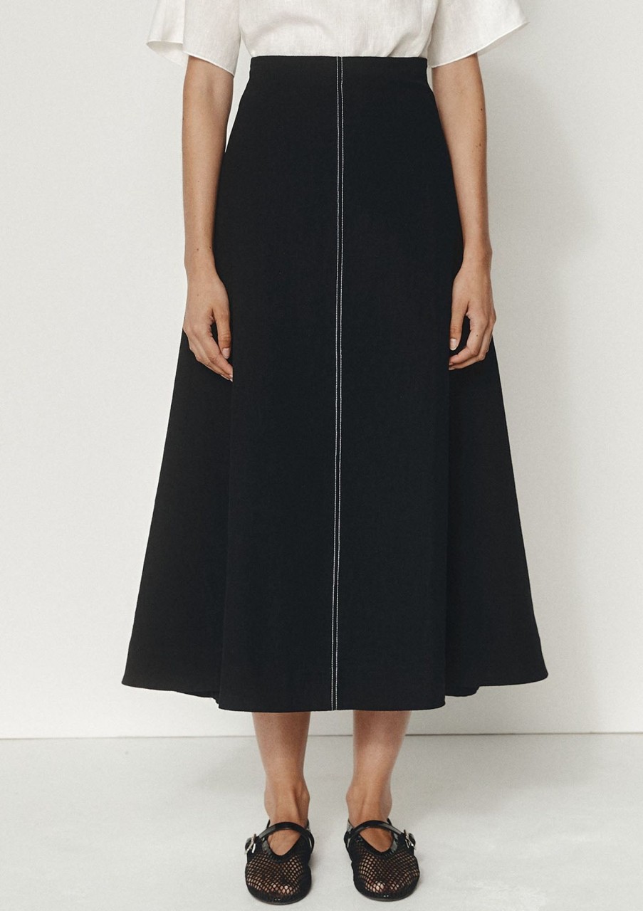 Clothing Marle | Marle Yves Skirt Black