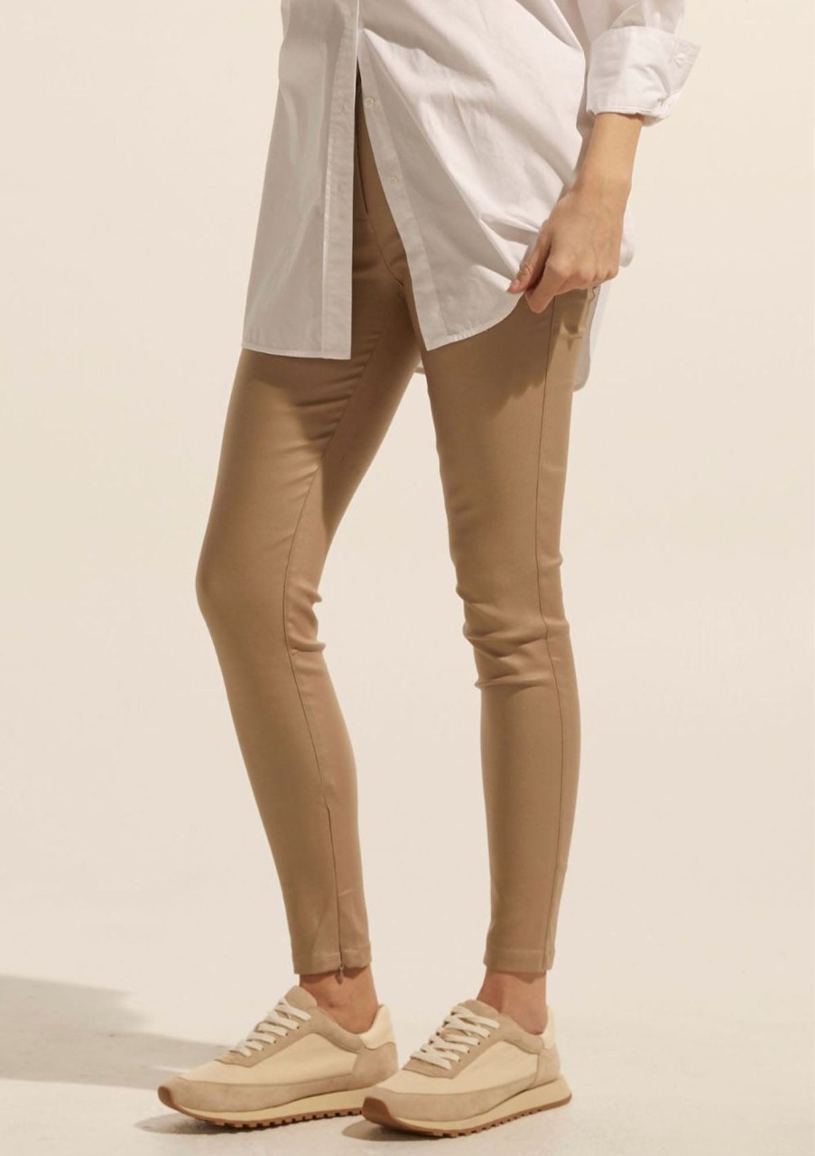 Clothing Zoe Kratzmann | Zoe Kratzmann Contest Pant Stone Coated