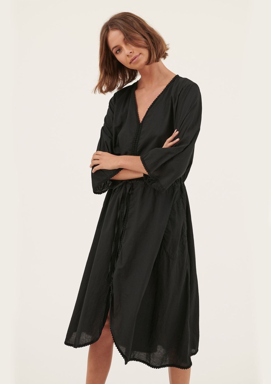 Clothing Primness | Primness Pooly Dress Noir