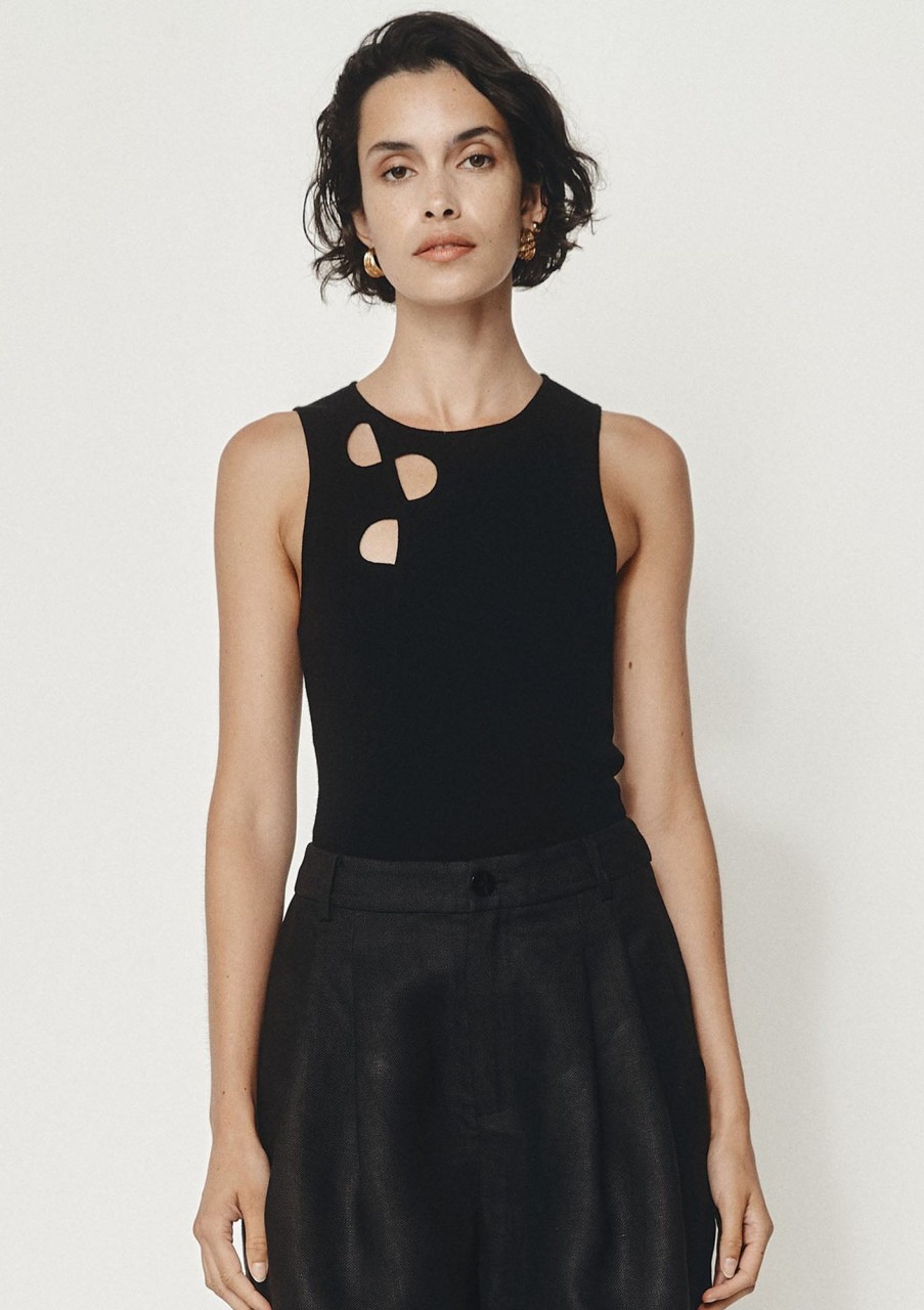 Clothing Marle | Marle Renzo Singlet Black