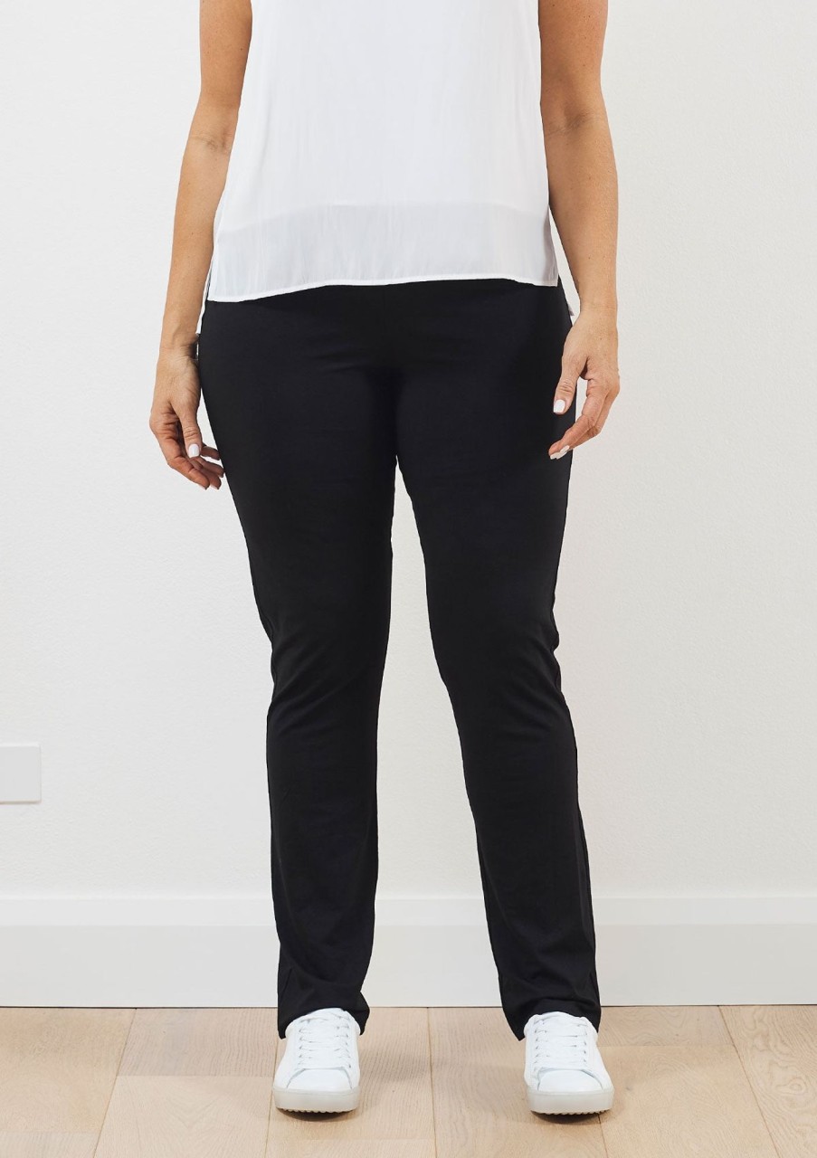 Clothing Mela Purdie | Mela Purdie Curve Straight Leg Pant