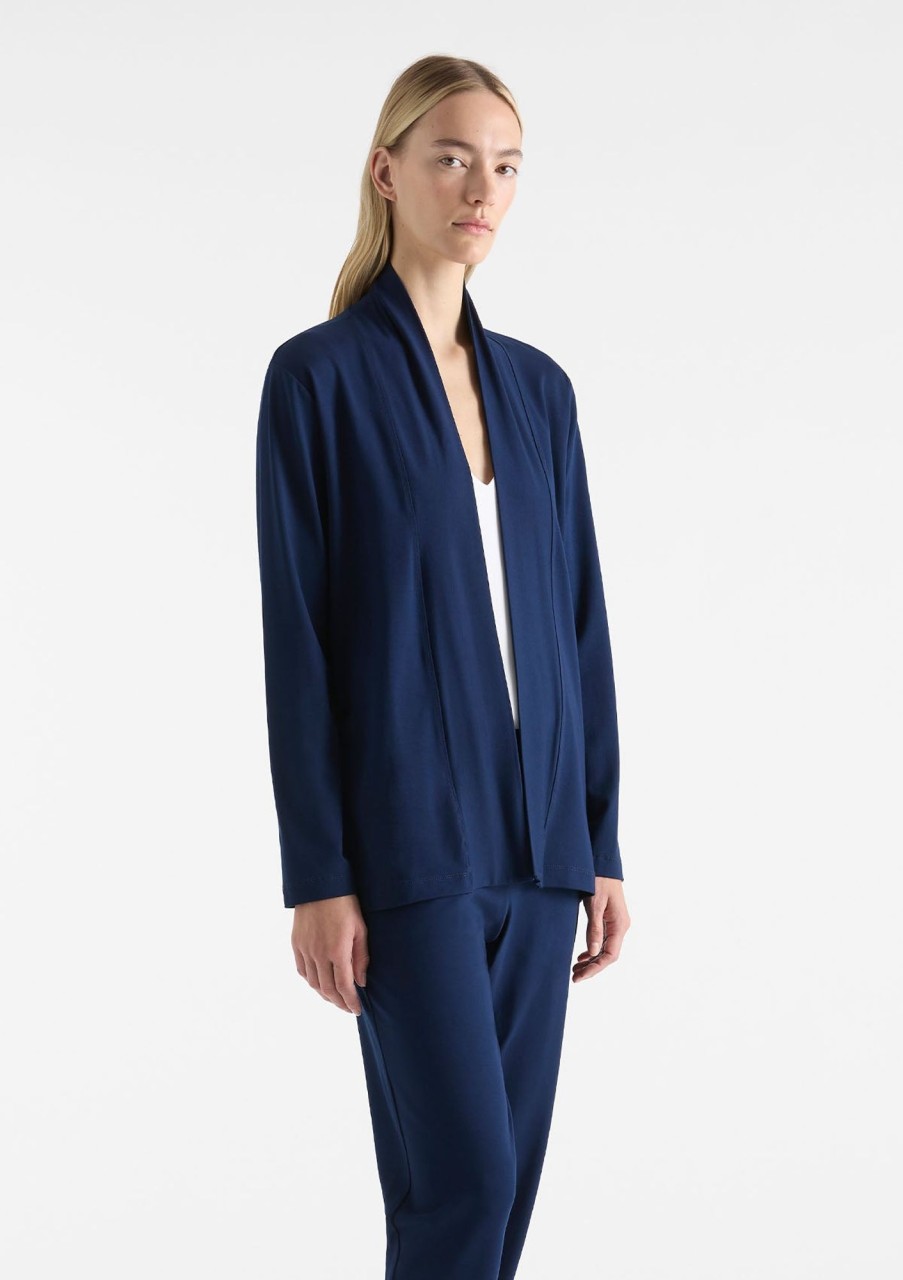 Clothing Mela Purdie | Mela Purdie Matte Jersey Pull On Jacket