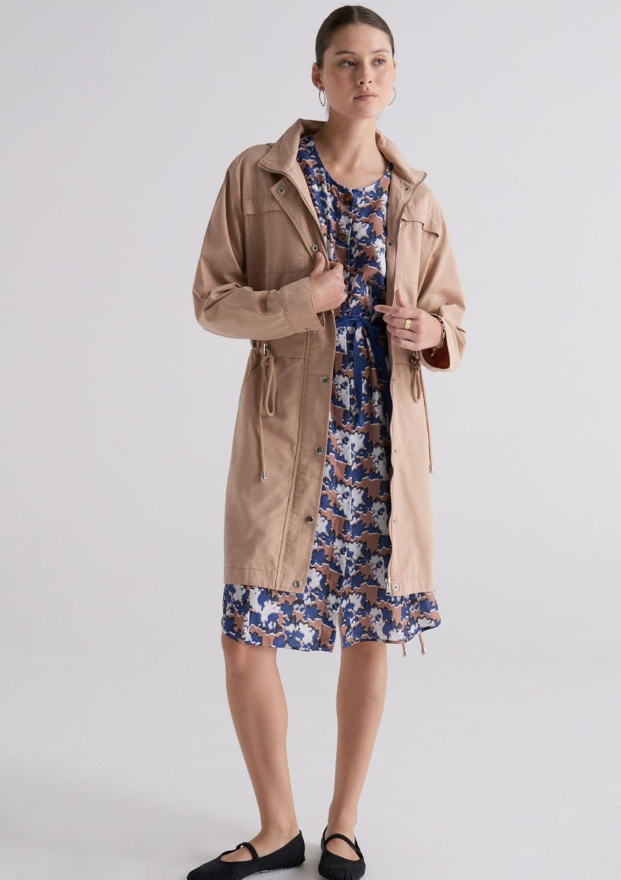 Clothing POL Clothing | Pol Clothing Slone Anorak Camel