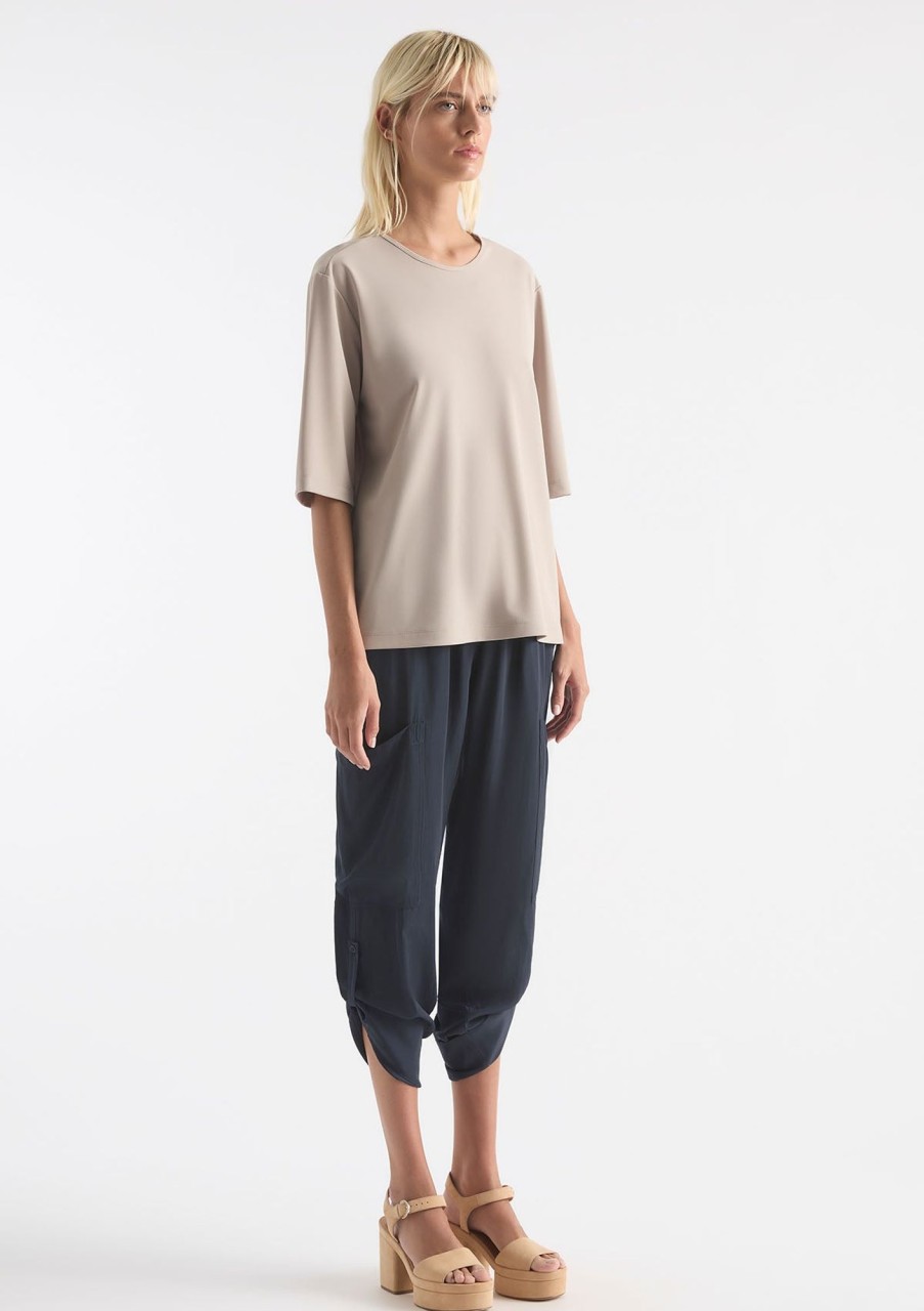 Clothing Mela Purdie | Mela Purdie Powder Knit Stretch Plaza