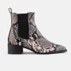 Accessories Department of Finery | Dof Studios Carina Boot Snake Embossed Leather