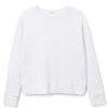 Clothing Perfect White Tee | Perfect Serena Pique Drop Shoulder Pullover