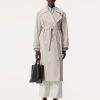 Clothing Elka Collective | Elka Collective Oliver Trench Stone