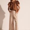 Clothing POL Clothing | Pol Clothing Hana Pant Pebble