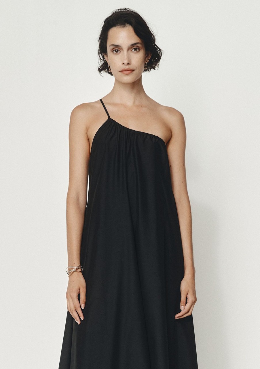 Clothing Marle | Marle Sage Dress Black