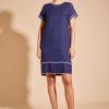 Clothing Alessandra | Alessandra Odette Dress Navy