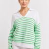 Clothing Alessandra | Alessandra Nina Sweater Apple