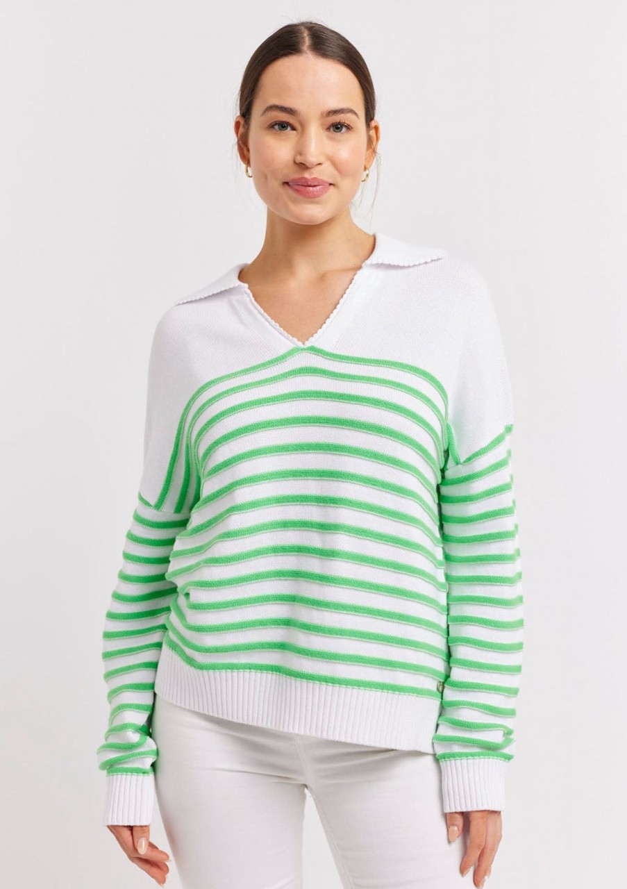 Clothing Alessandra | Alessandra Nina Sweater Apple