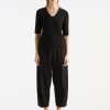 Clothing Mela Purdie | Mela Purdie Microprene Cropped Tuscan Pant