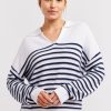 Clothing Alessandra | Alessandra Nina Sweater Navy