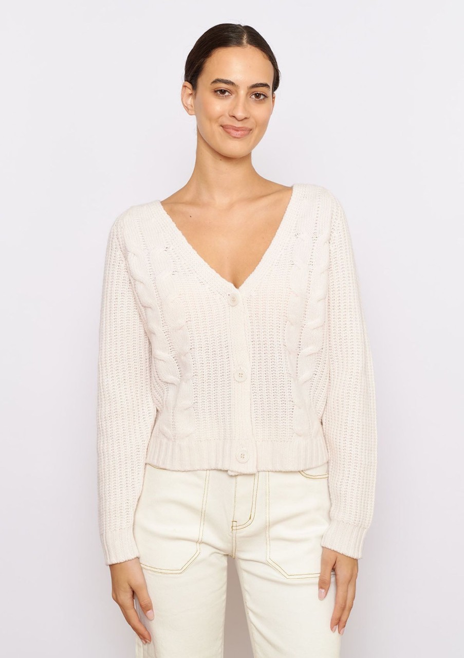 Clothing Alessandra | Alessandra Promenade Cardi White