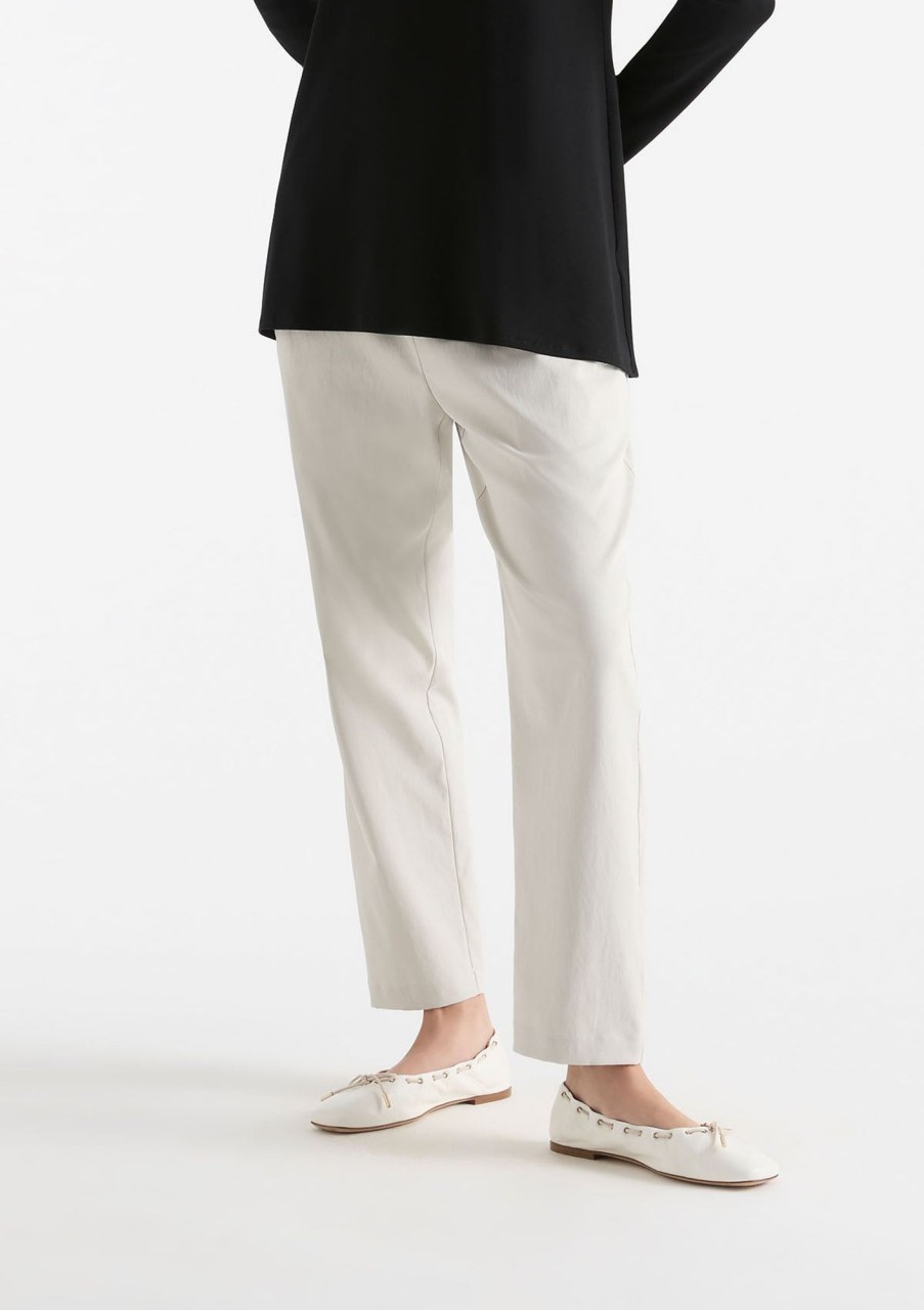 Clothing Mela Purdie | Mela Purdie Stretch Chintz Welt Pocket Trouser