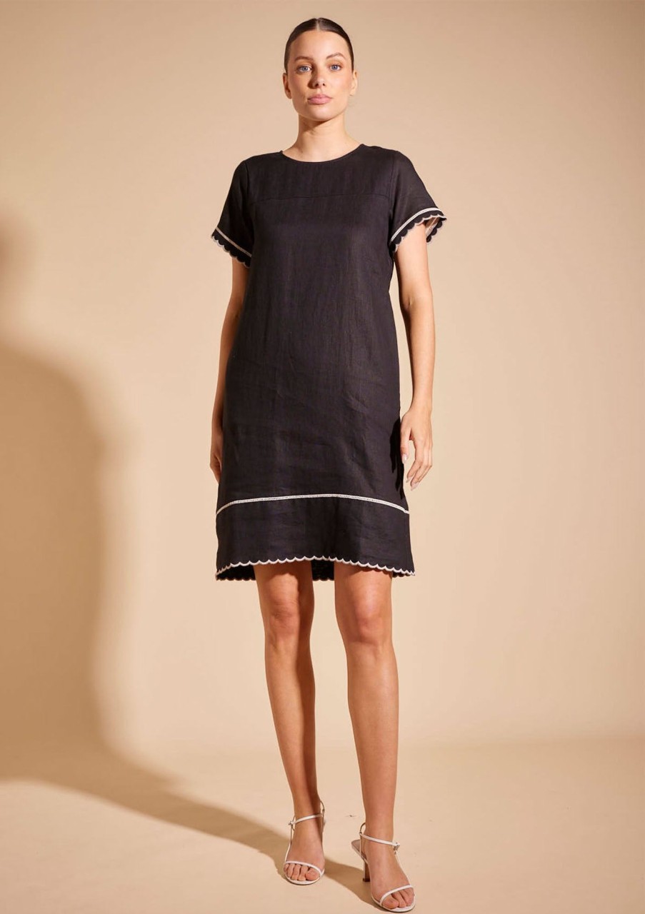 Clothing Alessandra | Alessandra Odette Dress Black