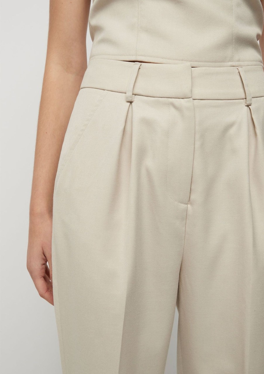 Clothing FRIEND of AUDREY | Friend Of Audrey Filippa Trousers Winter White