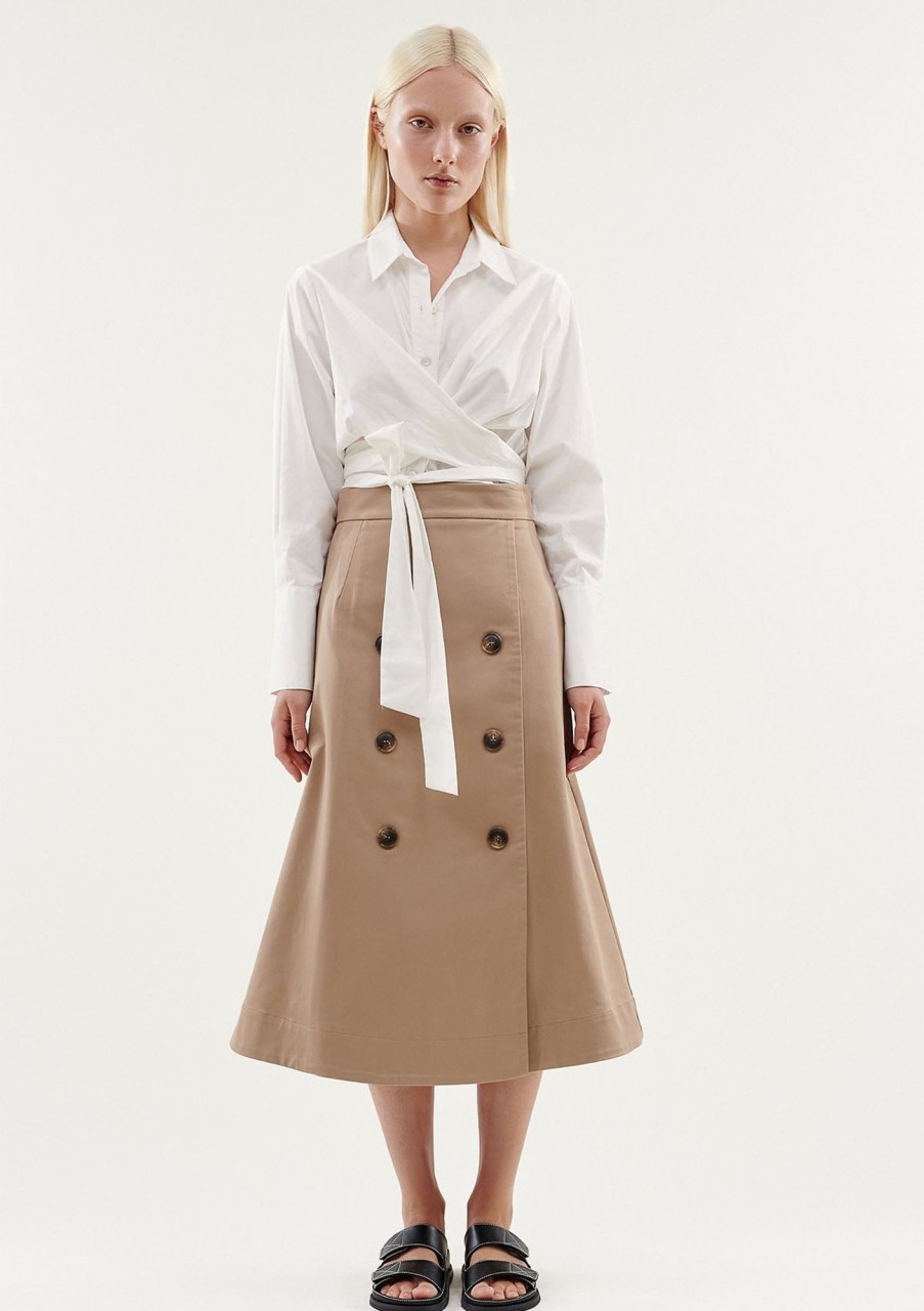 Clothing Layer'd | Layer'D Tal Skirt Camel