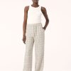 Clothing Elka Collective | Elka Collective Rumi Pant Monogram Print