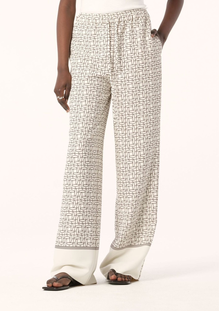 Clothing Elka Collective | Elka Collective Rumi Pant Monogram Print