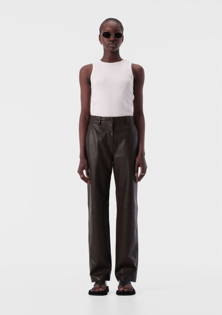 Clothing Elka Collective | Elka Collective Bri Pant Chocolate