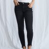 Clothing Frame Denim | Frame Le Skinny De Jeanne Chewed Hem Jeans Brisbane Chew