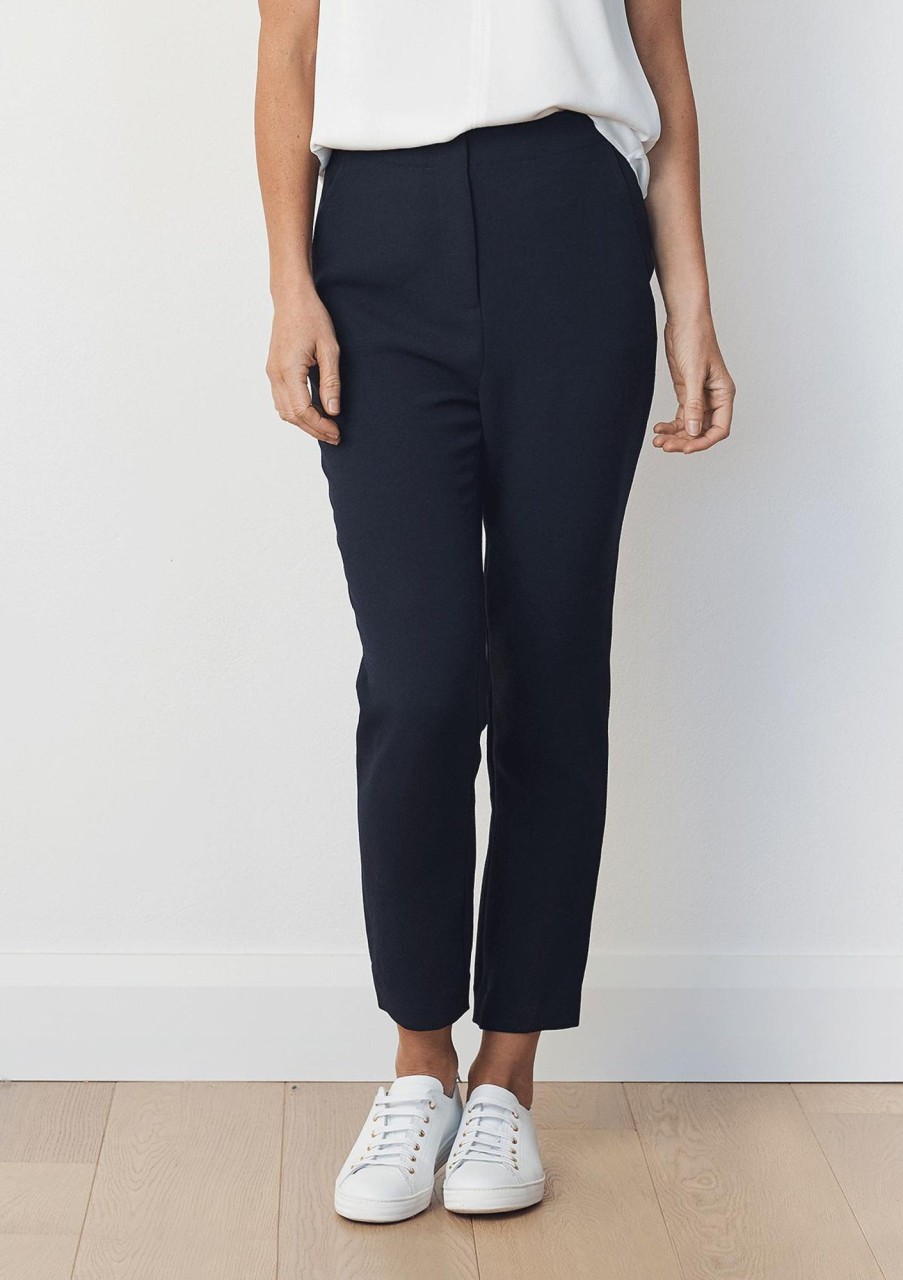 Clothing Luxe Deluxe | Luxe Deluxe Borderline Drop Crop Pant