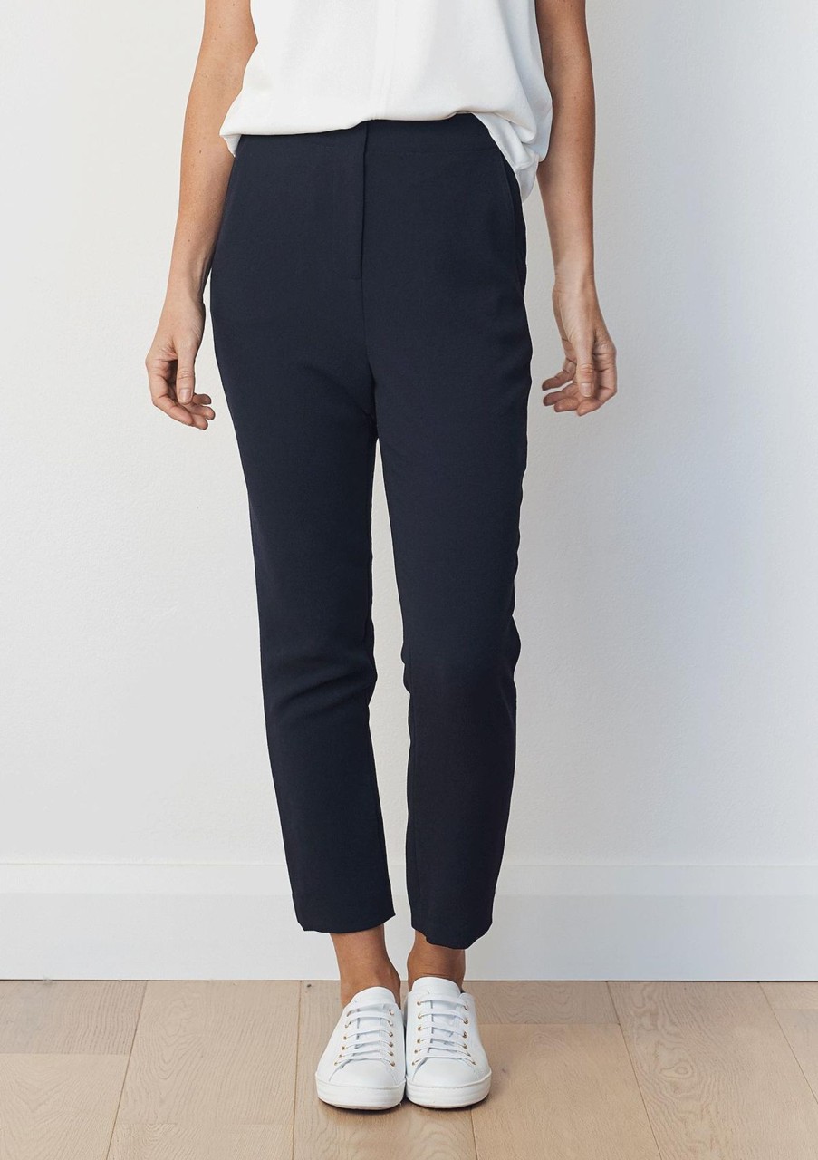 Clothing Luxe Deluxe | Luxe Deluxe Borderline Drop Crop Pant