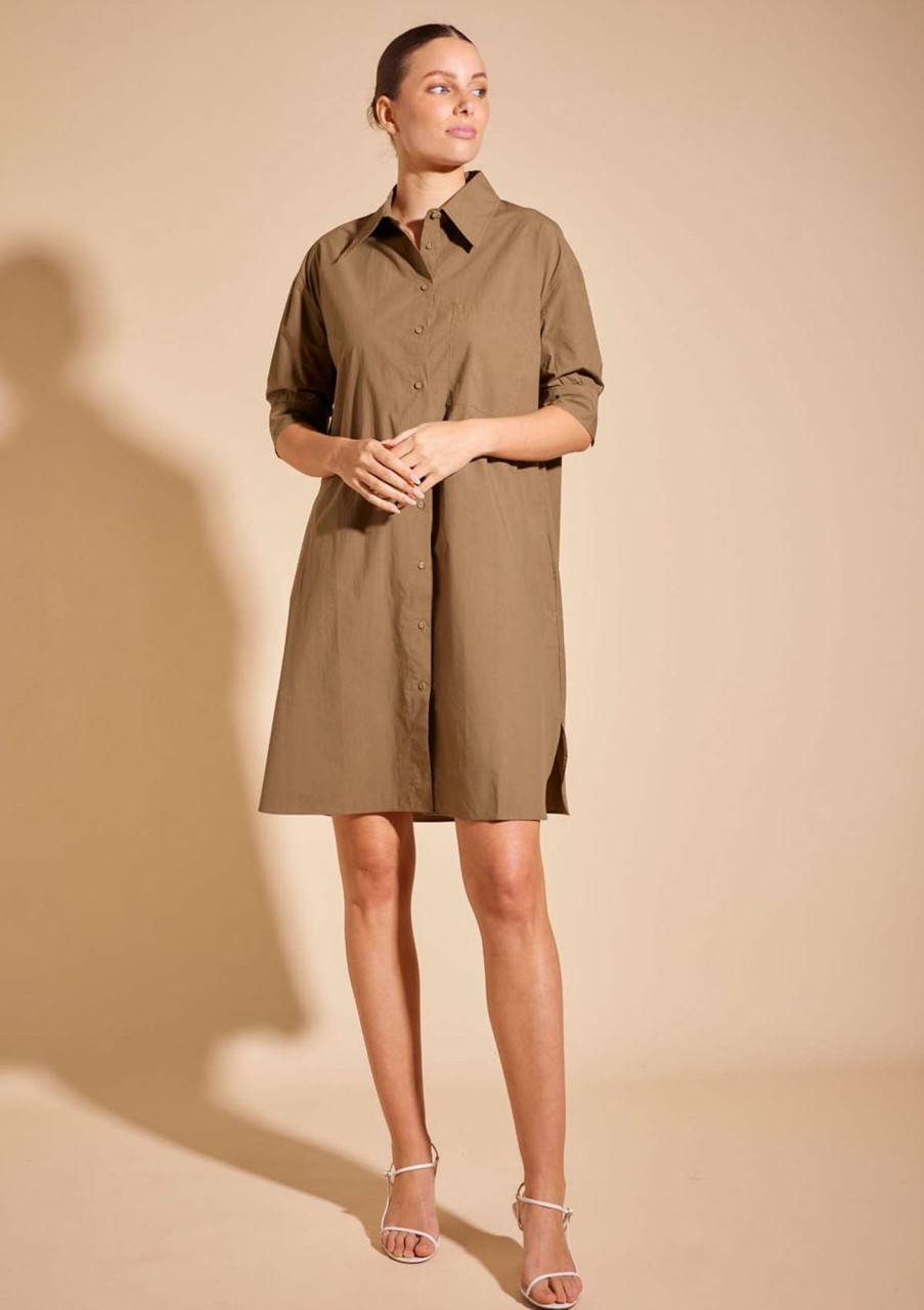 Clothing Alessandra | Alessandra Vienne Dress Olive